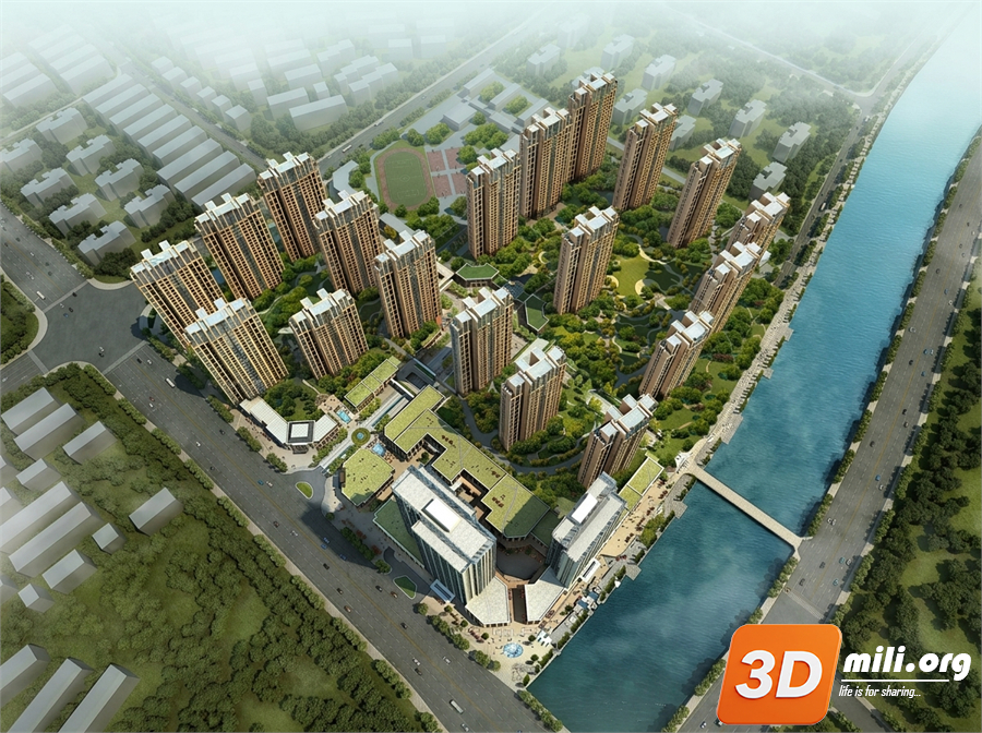 Outdoor Building Skp Files